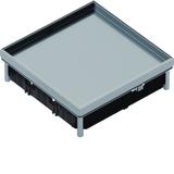 tehalit.VE-EE Pokrywa pełna IP54 5kN EKQ12 244x244 15mm stal nierdzewna EKQ120BL15 HAGER