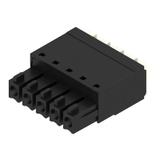 BCF 3.81/05/180 SN BK BX Wtyk PCB (złącze wiązki), listwa z gniazdami, 3.81 mm, Liczba biegunów: 5, PUSH IN, Złącze sprężynowe /50szt./ 1969970000 WEIDMÜLLER