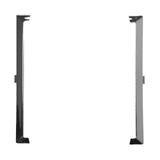 ARIA Ramka ozdobna do gniazd podwójnych monoblokowych - kolor srebro błysk