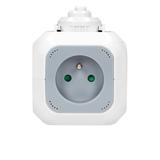 Przedłużacz 4 krotny ładowarka 2xUSB 1,4m H05VV-F 3x1mm2 szaro-biały OR-AE-13144 ORNO