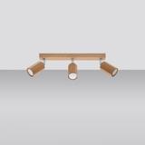 Sollux Plafon ZEKE 3 dąb SL.1030