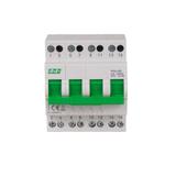 4-biegunowy, przełącznik instalacyjny sieć-agregat 63A