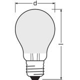 Lampa LED PARATHOM non-dim Classic A40 szkło matowe 4W 840 E27