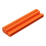 MCS-MIDI Classic wtyk 23-bieg. pomarańczowy raster 5,08 mm /10szt./ WAGO
