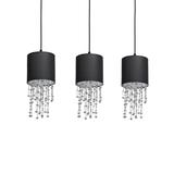 lampa wisząca Almeria 3xE27 czarna MLP64300 Milagro