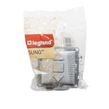 Suno Łącznik Rolet - 6 Ax - 250V - 3 Pozycyjny: Góra Dół Stop - Bezpośrednie Sterowanie Roletami Aluminium 721339 LEGRAND