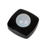Czujnik ruchu PIR z funkcją obecności IP65 sufitowy 360° 10A 230V czarny F&F
