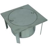 Studzienka probiercza UF 200x200x100 mm bez zacisku, stal nierdzewna NIRO