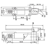 ŁĄCZNIK KRAŃCOWY (METAL / TWORZYWO) PRĘT ROTACYJNY