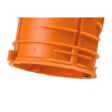 ZZ60DFw ,  Puszka podtynkowa do łączenia O 60, głęboka, z wkrętami, pomarańczowy