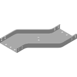 Obejście poziome prawe 50x50mm Grubość 2,00 mm OPZZC50H50 353505 BAKS