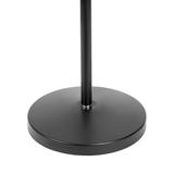 LUWES lampa podłogowa, E27, max. 30W, 185 cm, czarna