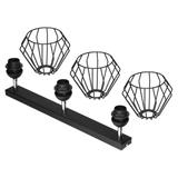 Waya 3P E27 lampa wisząca max. 3x60W czarna listwa AD-LD-6262BE27M ORNO