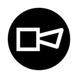 M22-XD-S-X17 Soczewka do przycisku 22mm płaska czarna z opisem /Buczek/ 218183 EATON