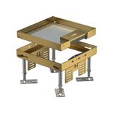 RKSN2 4 MS 25, Prostokątna kaseta z wyj.przewodu