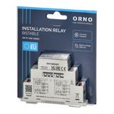 Przekaźnik instalacyjny bistabilny 230 VAC 16A OR-PI-456/230AC ORNO