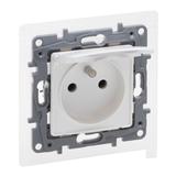 Niloe Selection - Gniazdo 2P+Z - IP44 16A - 250 V - Z Przesłoną Zaciski Śrubowe Perła 762437 LEGRAND