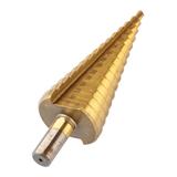 Wiertła stopniowe: 4-12, 4-20, 4-32 mm, TiN, zestaw 3 szt.