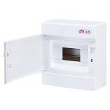 Rozdzielnica natynkowa 1x8 drzwi białe ECT8PO 001101005 ETI