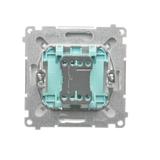 Simon Basic Przycisk światło 16A z. śrub. biały