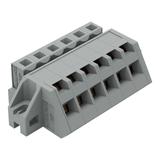 MCS-MIDI Classic gniazdo kątowe 6-bieg. szare rster 5 mm /50szt./ WAGO