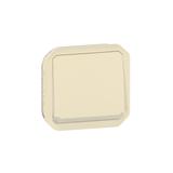 NOWE PLEXO - PRZY. PRZEŁĄCZNY NO/NC Z PODŚWIETL. MECHANIZM 10A- 250V~ PIASKOWY