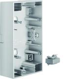 BERKER K.5 Puszka natynkowa podwójna pionowa aluminium 10427003 HAGER