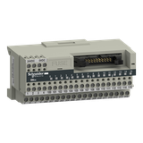 Modicon ABE7, miniaturowa podbaza, dyskretne pasywne we/wy, 16 wejść/wyjść, Led ABE7H16C21