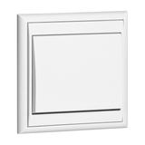 Łącznik podtynkowy jednobiegunowy Luna, 10A, 250V, WP-1L, biały OR-OE-7600/W ORNO