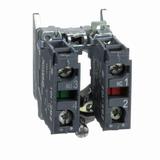 Harmony XB4 Korpus łącznik mocujący styk 1N/O+1N/C zacisk śrubowy ZB4BZ105 Schneider
