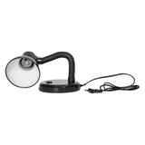 FUPI, lampa biurkowa, 40W, E27, stal + tworzywo, czarna DL-4/B ORNO