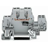 złączka z podwójną diodą supresorową 115V DC