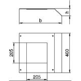 AIKF/DG4/35075, POKRYWA MONTAŻOWA OKA