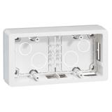 CELIANE - PUSZKA NATYNKOWA PODWÓJNA BIAŁA, Legrand