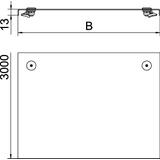 DRL/100, POKR.Z RYGLAMI 100MM VA4301