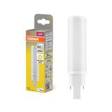 Lampa DULUX D E LED FR 13 ECG, AC mains 6W 830 G24q-1