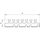 LKM/Z, UCHWYTY KABL.DO KOR.LKM 150MM