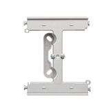 Simon 55 Puszka natynkowa do ramek LINE/DUO – element rozszerzający puszkę pojedynczą składaną TSC do ramek wielokrotnych Wysokość: 40mm Aluminium mat TSH/143 KONTAKT