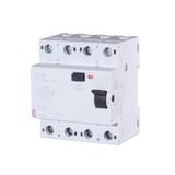 EFI-4 100/0,3A, A - Wyłącznik  różnicowoprądowy