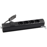 Simon 480 TS48-110E400K0-44 Listwa standardowa 4 gn. typ E i płytka 2xRJ45 keystone złącze w układz 48110E400K00000-44 KONTAKT