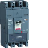 MCCB Wyłącznik mocy h3+ P630 LSnI 3x250A 40kA HNW250GR HAGER