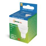 LED GU10 230V 1,5W SMD CW z MATOWĄ SZYBKĄ SPECTRUM