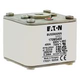 FUSE 400A 690V 2BN/50 AR UC Wkładka szybka 400A AC 690V rozmiar 2 61x77x51 mm aR IEC UL w 170M5408 E
