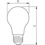 LED classic 100W A60 WW FR ND 1CT/10 Żarówka LED