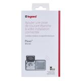Netatmo - Plexo - gniazdo connected 16A - szare, Legrand