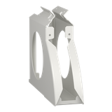 Rozdzielnice PrismaSet, bok cokołu z wycięciem na kable