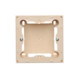 puszki instal. Puszka natynkowa płytka (31mm) pojedyncza beż