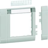 tehalit.WA Maskownica 80mm 1-krotna 55x55mm pole opisowe PC-ABS bezhalog jszary