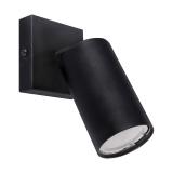 Oprawa lampa ścienna kinkiet MANAM 1X GU10 CZARNA 03763 IDEUS