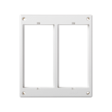 Simon Connect Ramka 2-modułowa S500 (element zapasowy) czysta biel